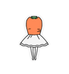 可愛いにんじんさん（個別スタンプ：1）