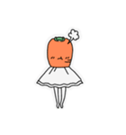 可愛いにんじんさん（個別スタンプ：2）