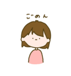 【まじで使える】ふわふわ女子の日常（個別スタンプ：4）