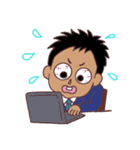サラリーマンの日常だよ（個別スタンプ：16）
