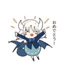 ドラゴンの女の子2（個別スタンプ：14）