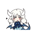 ドラゴンの女の子2（個別スタンプ：15）