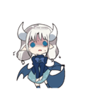 ドラゴンの女の子2（個別スタンプ：18）