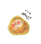 栗ハリネズミ（個別スタンプ：2）
