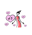 【動く】Woman -heart-（個別スタンプ：12）