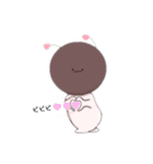 ゆるい黒糖タピオカ（個別スタンプ：24）