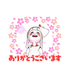 ご奉仕きゅうちゃん（個別スタンプ：3）