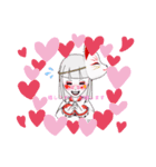 ご奉仕きゅうちゃん（個別スタンプ：4）