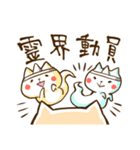 信じる猫（個別スタンプ：40）