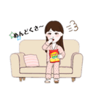おたけとれいちゃん（個別スタンプ：24）