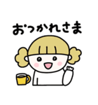 日常で使える！カラフルヘアの女の子♩（個別スタンプ：2）