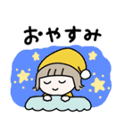 日常で使える！カラフルヘアの女の子♩（個別スタンプ：38）