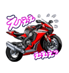 1000ccスポーツバイク2(車バイクシリーズ)（個別スタンプ：22）