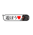 吹き出しゆ⇔た（個別スタンプ：34）