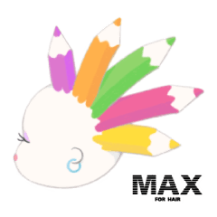 [LINEスタンプ] MAX FOR HAIRSの日常