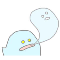 [LINEスタンプ] ふわふわおばけちゃんスタンプ