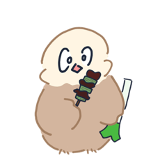 [LINEスタンプ] 焼き鳥にすっぞの画像（メイン）