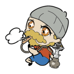 [LINEスタンプ] Shisha bar ″cantata″ Stamp