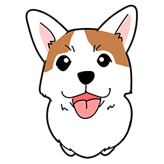 [LINEスタンプ] コーギーマハロの毎日