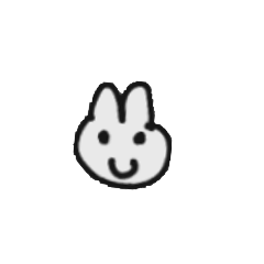 [LINEスタンプ] いつでもウサギ☀️