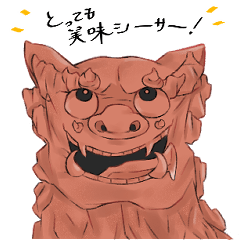 [LINEスタンプ] 動物と高校生