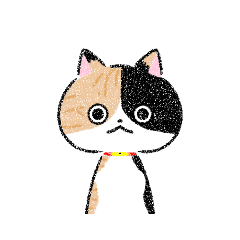 [LINEスタンプ] 三毛ねこ(ΦωΦ)