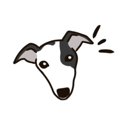 [LINEスタンプ] Whippet！ ウィペット