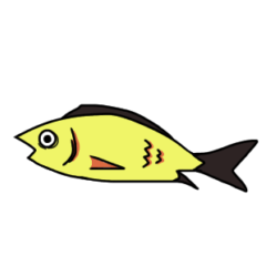 [LINEスタンプ] 社畜魚と働きたくないイカ