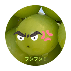 [LINEスタンプ] マスカットマンの画像（メイン）
