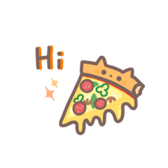 [LINEスタンプ] food×cat sticker by Pica