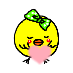 [LINEスタンプ] 黄ヒナのスタンプ