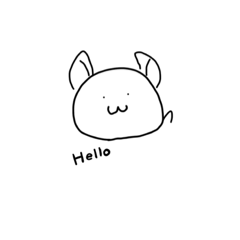 [LINEスタンプ] たぶんチンチラ