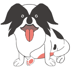 [LINEスタンプ] 俺の犬が