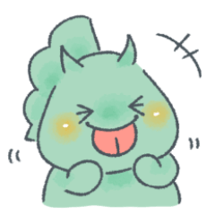 [LINEスタンプ] トリケラトプスのとりきち2