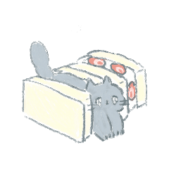 [LINEスタンプ] イマドキねこ