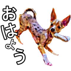 [LINEスタンプ] イヌっこゴラカさん