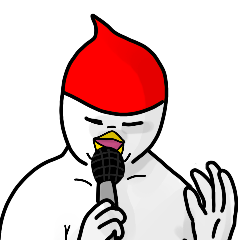 [LINEスタンプ] 元気なニワトリ君 vol1