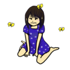 [LINEスタンプ] 群馬OL まなみちゃん