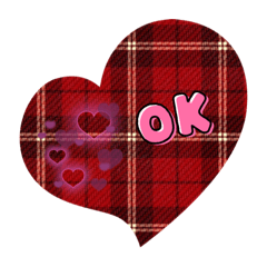 [LINEスタンプ] aka Check