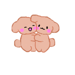 [LINEスタンプ] ふんわ〜りもこもこトイプードル