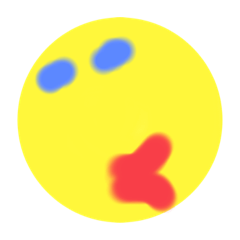 [LINEスタンプ] まるいお顔
