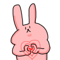 [LINEスタンプ] うさたろちゃん は ゆるすぎる