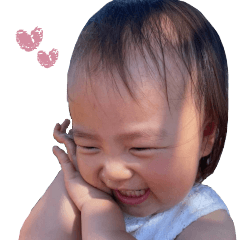 [LINEスタンプ] みお 1歳7ヶ月