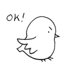 [LINEスタンプ] 毎日使える♪鳥のスタンプ