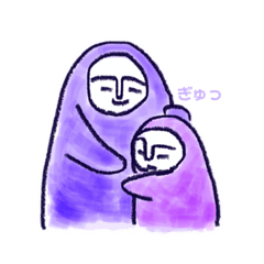 [LINEスタンプ] Ojizo-san Frieze 3