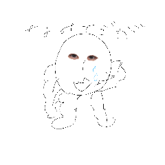 [LINEスタンプ] ぼうにんげんのさとうくんpr1