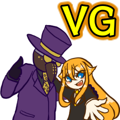 [LINEスタンプ] VTuber バーチャルギャング スタンプ Vol.1