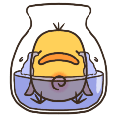 [LINEスタンプ] アヒル アヒル