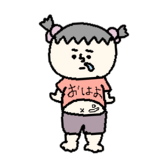 [LINEスタンプ] なちきだもの(日常編)