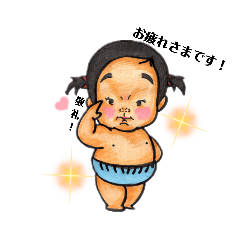 [LINEスタンプ] りりまんちゃんとカイボーイ